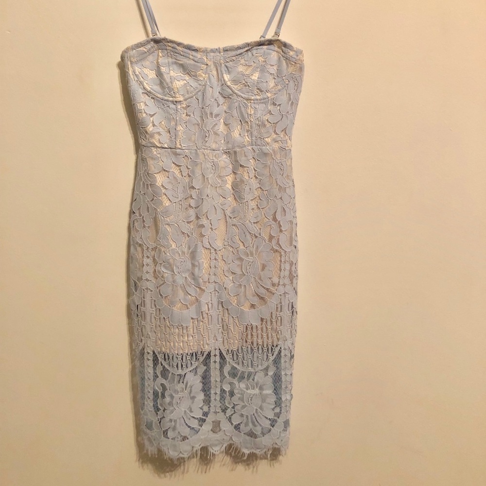 Lace cocktail dress